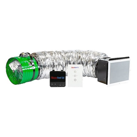 Quietcool Whole House Fan, 16" Blade dia. QC ES-2250 RF