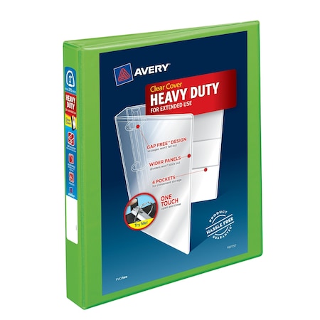 Avery Heavy-Duty View 3 Ring Binder, 1 in 79770