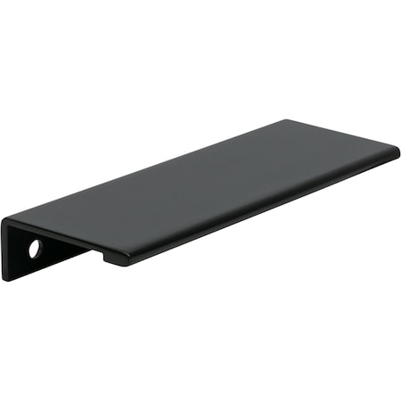 Designperfect 3-3/4'' Center-to-Center Cabinet Tab Pull, Matte/Flat Black, 10PK DPA10F423BLK