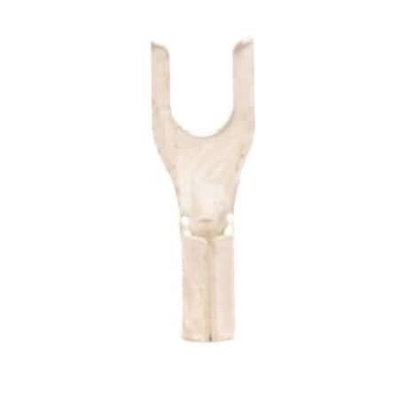 Hillsdale Terminal Fork Terminal, #6 Stud Size, 18 AWG, 600 V, 1000 PK 10050