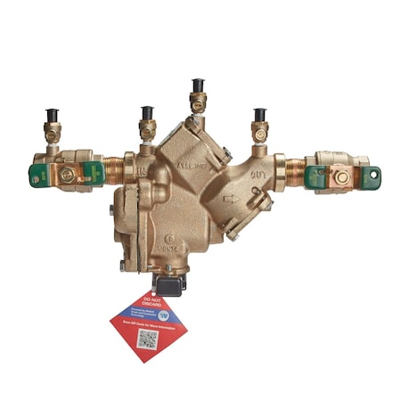 Watts Reduced Pressure Zone Backflow Preventer 1 LF909-QT-FS