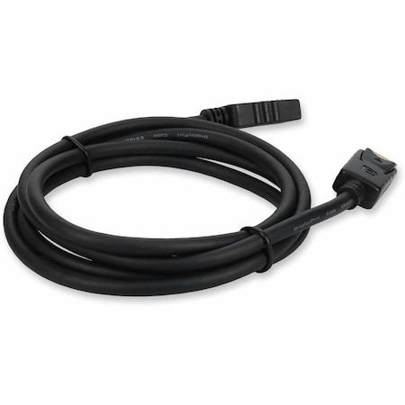 Add-On 6FT DISPLAYPORT 1.2 MALE TO FEMALE BLACK CABLE MAX RESOLUTION UP TO 3840X2 DISPLAYPORTMF6F