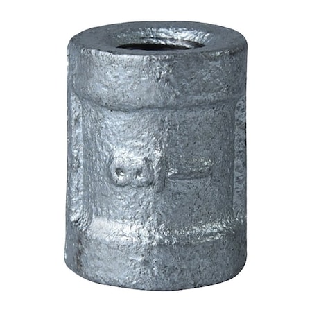 Prosource Exclusively Orgill Pipe Coupling, 18 in, Threaded, Malleable Steel, SCH 40 Schedule 21-1/8G