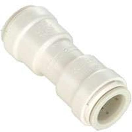 Watts Tube Coupling, 3/8 in, Plastic, 250 psi Pressure 3515-08/P-400