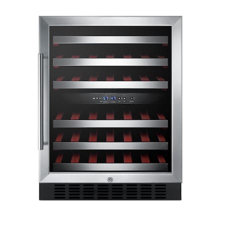 Summit 24in Wide Built-In Wine Cellar SWC530BLBISTCSS