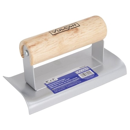 Vulcan Concrete Hand Groover, 6 in L Blade, 3 in W Blade, 1/2 in Lip, 1/4 in Lip Radius 16920-3L