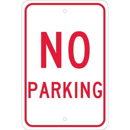 Nmc No Parking, 18x12,080 Egp Ref Alum TM1J