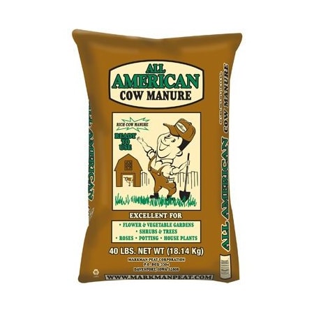 Markman Peat Company 40Lb Compost Cow Manure 310