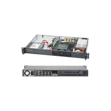 Supermicro SuperServer Intel Atom C2758 200W 1U RackmountServer BareboneSyst SYS-5018A-TN7B