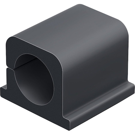 Durable Office Products Cable clamps Pro 2, Charcoal, PK 4 504337