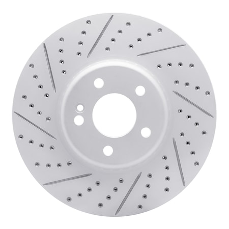 Dynamic Friction Co DFC Geoperformance Rotor - Drilled and Slotted 830-63117L
