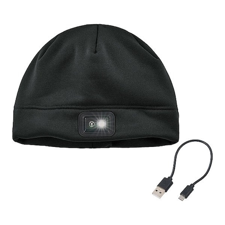Ergodyne Hat, Black, 8" L, Knit 16792