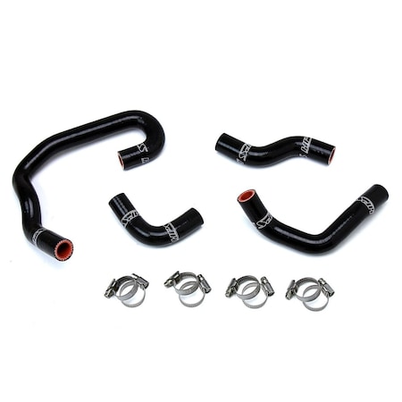 Hps Performance High Temp Reinforced Silicone Heater Coolant Hose Kit, Black,  57-1323H-BLK