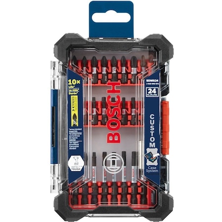 Bosch 24 pc. Screwdriver Bit Set SDMS24