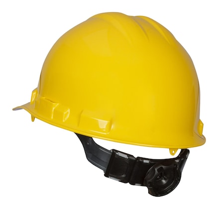 Duo Safety Hard Hat, Ratchet, 4 Point, Yellow H24R2