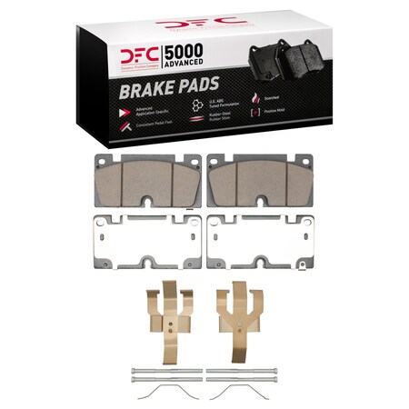 Dfc 5000 Advanced Disc Brake Pad Set,  1551-2498-01