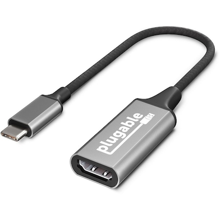 Plugable Technologies USB C TO HDMI 2.0 ADAPTER COMPATIBLE WITH 2018 IPAD PRO, 2018 MACBOOK AIR, 2018 USBC-HDMI