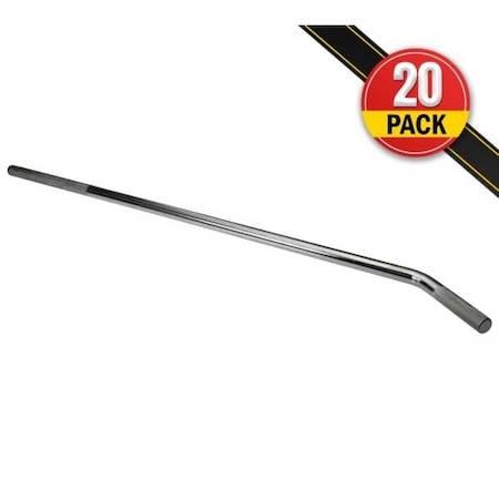Mytee Products 28in Winch Bar Auto Hauler Tie Down Bar f Car Carrier Car Hauler Chain Straps, 20PK CWBC-Sx20
