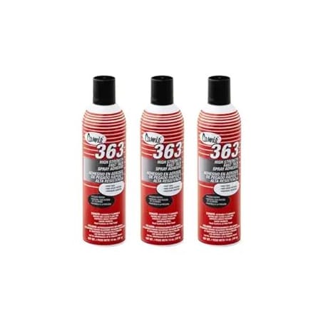 Camie High Strength Fast Tack Spray Adhesive 20 oz. Can, 3PK 363-3