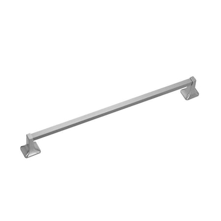 Boston Harbor Towel Bar, Brushed Nickel, Surface Mounting, 24 in 3624-07-SOU