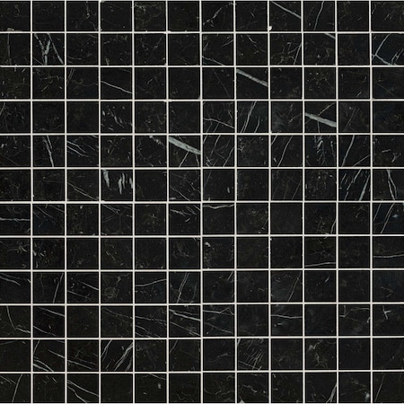 Msi Regallo Marquina Noir SAMPLE Matte Porcelain Mosaic tile ZOR-PT-0640-SAM