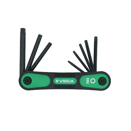 Vega Folding Torx Key Set - 8pc FLKT8