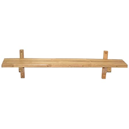 Bamboo Single Wall Shelf- 36 x 9 x 9 in. 5864