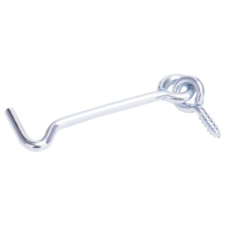 Prosource Gate Hook and Eye, 1/8 in Dia Wire, 2-1/2 in L, Steel LR-408-PS