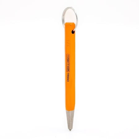 Tremmor Center Punch 1/4in, 6in Length, Lanyard Ring TR5643
