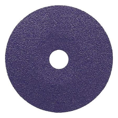 3M Cubitron Fiber Disc, Ceramic, 5 in Dia., PK25 7100349603