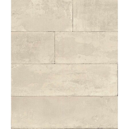 Advantage Lanier Neutral Stone Plank Wallpaper 4015-426014