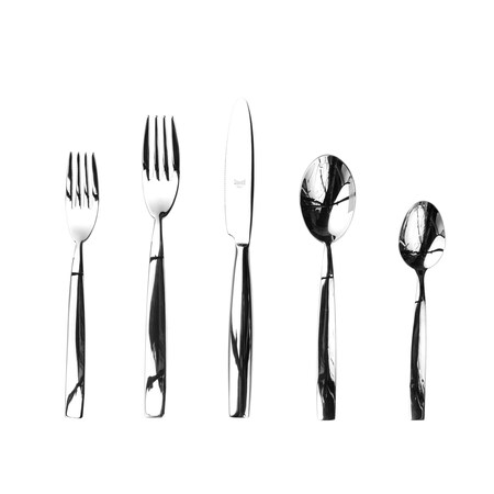 Mepra Mediterranea Flatware Set - 20 Pieces - Stainless Steel 100422020