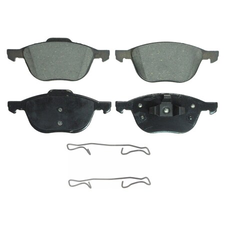 Wagner Brake QuickStop Front Disc Brake Pad Set Ceramic,  ZD1563
