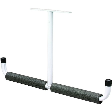 Crawford -6 Storage Hanger, Steel, White, Zinc 13010