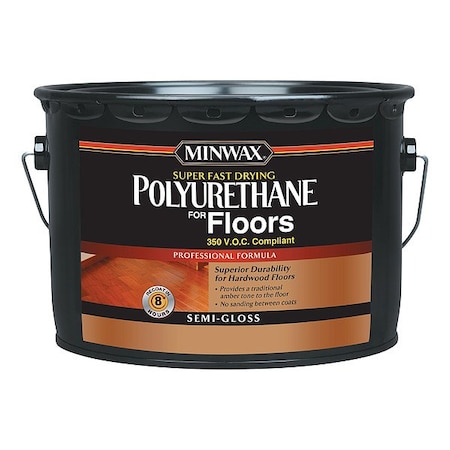 Minwax Finish, 2.5 gal, Satin, Clear 130350000