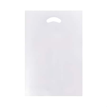 Revolution 12X3X18 High Density Plastic Bag - White, 500PK S08WT