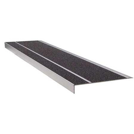 Flexmaster Anti-Slip Stair Safety Treads 9 in. Deep x 3 ft. Long, Black 300BLA3