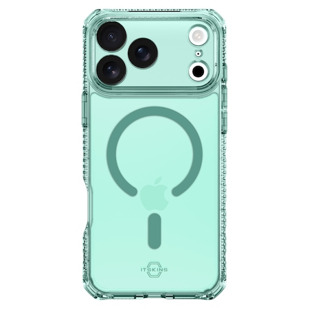Itskins Hybrid_r Vapor Magsafe Case For Apple Iphone 17 Pro Max - Light Green AP7U-HBVAR-LGRN