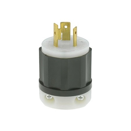 Leviton Extra Heavy Duty, Industrial Grade Plug 20 Amp, 125 Volt 2311