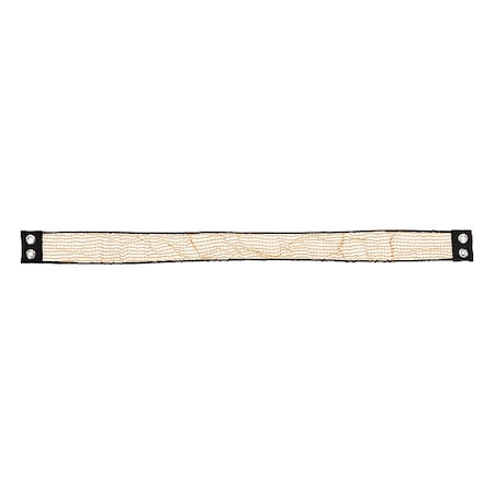 Us Netting Chute Netting, 48 in D, 3 in W, Orange USN-111S-348-OR