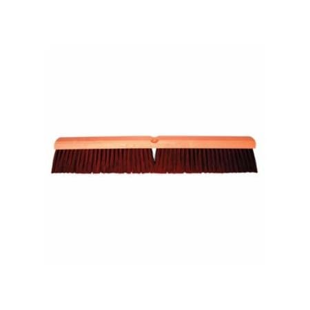 Magnolia Brush Garage Brushes, 36 in Hardwood Block, 3 in Trim L, Coarse Brown Polystyrene 455-2236