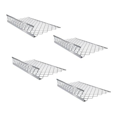 Mytee Products 40in x 24in Drop Aluminum Mesh Brick Guard Corner Protector Corrosion Resistant, 4PK ACP-BG4024x4