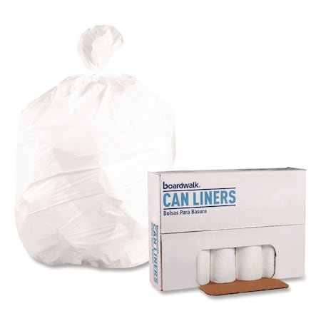 Gen 30 gal Trash Bags, 30 in x 36 in, Medium-Duty, 8 microns, Natural, 500 PK Z6036LN GR1