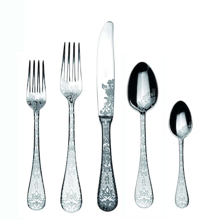 Mepra Casablanca Flatware Set - 20 Pieces - Stainless Steel 1026CB22020