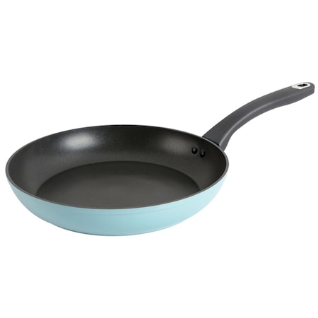 Martha Stewart Everyday Bowcroft 11 Inch Aluminum Nonstick Frying Pan in Dusty Blue 120071.01