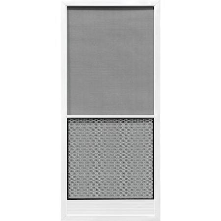 Precision Screen Capri 36'' Wx80'' Hx7/8'' Thick Wht Steel Screen Door 3230WH3068