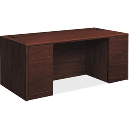 Juki Furniture 66 x 30 x 29.5 in. 10700 Series Mahogany Laminate Desking JU3199934