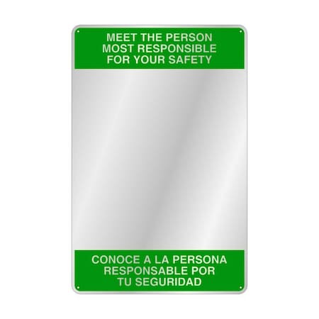 Se-Kure Safety Culture Sign, Acrylic, No Backing, Rectangular BSM301