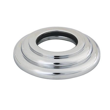 Kingston Brass Round Shower Arm Flange, Polished Chrome K158F1