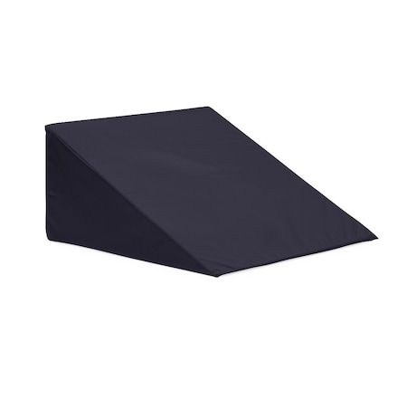 Medline Reusable Nylex-Covered Foam Positioning Wedge, 12in High w 24in x 24in Base, 26.6 degree Angle, 2PK MSC04123